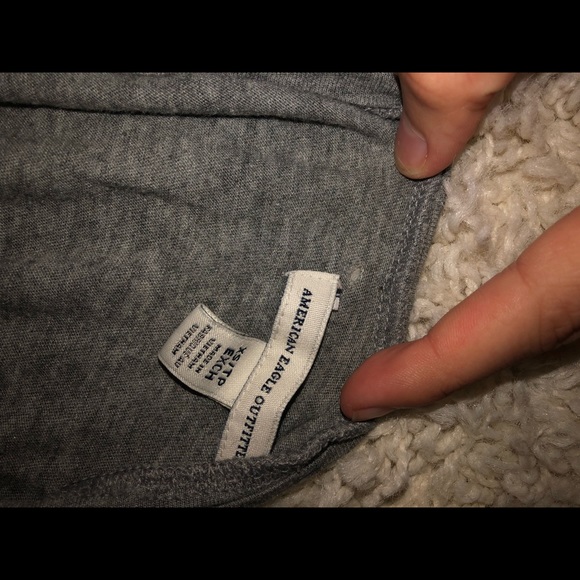 Grey american eagle crop top - Picture 3 of 4